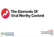 Elements of Viral Worthy Content Joe Puglisi