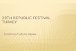 29th republic festival