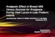 Analgesic Effect of Breast Milk Versus Sucrose for Analgesia During Heel Lance in Late Preterm Infants
