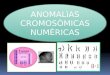 Anomalias cromosomicas numericas: Sindrome de Turner