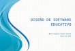 Diseño de software educativo   presentación
