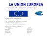 La unión europea -Celia-