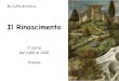 Rinascimento, prima parte, 1400 1500. Firenze