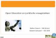 Opening up education: juridische vraagstukken - Esther Hoorn en Robert Schuwer - OWD13