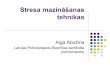 Stresa mazināšanas tehnikas | Aiga Abožina, Latvijas Psihoterapeitu biedrības sertificēta psihoterapeite |