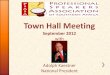 Town Hall Meeting 2012