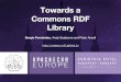 Towards a Commons RDF Library - ApacheCon Europe 2014