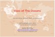 Uses of the oceans