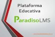 Plataforma Educativa LMS