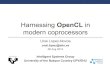Harnessing OpenCL in Modern Coprocessors