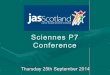Sciennes P7 Conference 2014