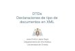 XML y DTDs