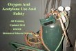 Ar oxygen-acetylene use and safety