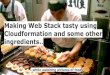 Making web stack tasty using Cloudformation