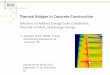 Thermal bridges in concrete construction  solutions to address energy code compliance, thermal comfort, and energy savings