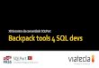 Backpack Tools4 Sql Dev