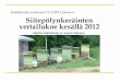 Siitepölynkeräinten vertailukoe kesällä 2012 - Martikkala & Salonen