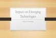 Privacy in Computing - Impact on emerging technologies