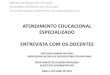 ATENDIMENTO EDUCACIONAL ESPECIALIZADO - DOCENTES
