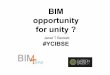 BIM for unity presentation from January 16th 2014
