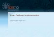 Sdec10 lean package implementation