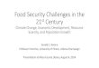 Confronting the Food Security Threats from Climate Change -- Grand Junction