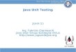 Java Unit Testing - JUnit (1)