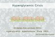Hyperglycemic emergency