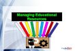 Managing Educational Resources