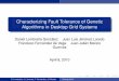 Characterizing Fault Tolerance of Genetic Algorithms in Desktop Grid Systems