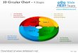 3 d pie chart circular with hole in center 4 stages style 2 powerpoint presentation slides and ppt templates