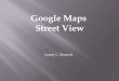 Google maps street view power point presentation