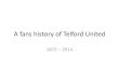 A fans history of Telford United v1