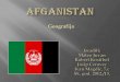 Geografija afganistana