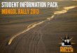 Mongol Rally 2013 Intro for students