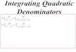 X2 T05 07 Quadratic Denominators