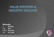 Industry Analysis (+value creation)