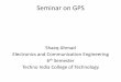 Global Positioning System for College Seminar