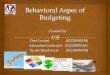 Behavioral aspec of budgeting ppt