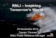 Rotary D1170 Conference 2013 - RNLI