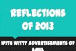 Reflections 2013 with amul