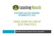 Trade Show Follow-Up Best Practices by Leading Reach
