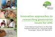 Innovative approaches to researching governance