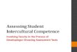 Assessing Student Intercultural Competence: Involving Faculty in the Process of Developing or Choosing Assessment Tools