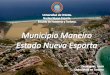 Unidades Territoriales Municipio Maneiro, Estado Nueva Esparta, Venezuela