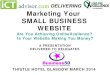 Marketing Your Small Business Website March2014