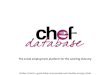 Chef Database Overview