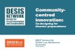 2014 DESIS Lab Melbourne Case 2: Community-centred Innovation