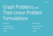 Graph problem & lp formulation