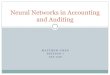 Neural networks in accounting and auditing slidecast